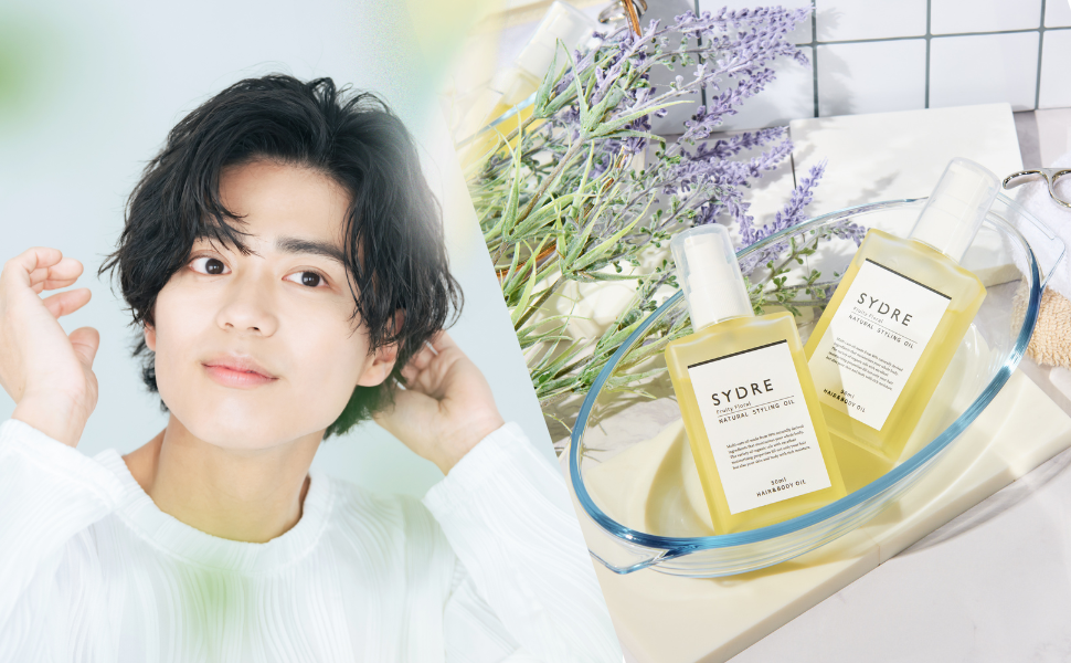 SYDREを使ったヘアスタイリングイメージ